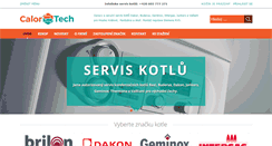 Desktop Screenshot of calortech.cz